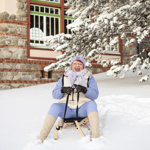 Mirka van Gils Slavíková miluje zimu a sníh, byť strávila v minulosti hodně času v Africe.