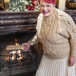 Mirka van Gils Slavíková prý doma peče cukroví především pro navození atmosféry.