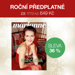 MARIANNE je lifestylový časopis pro sebevědomé a nezávislé ženy.