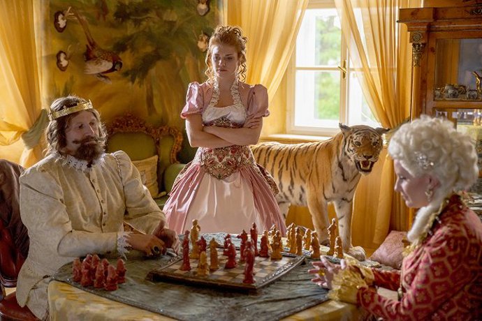 Denisa Pfauserová v pohádce Řachanda.