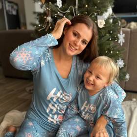 Ornella Koktová vsadila na tradiční stromeček.