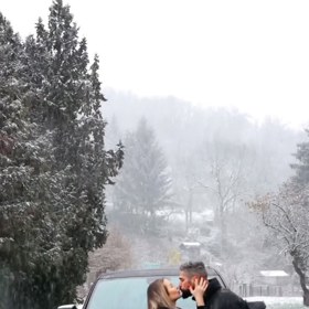 Michaela Saláková z dárku neskrývala radost.