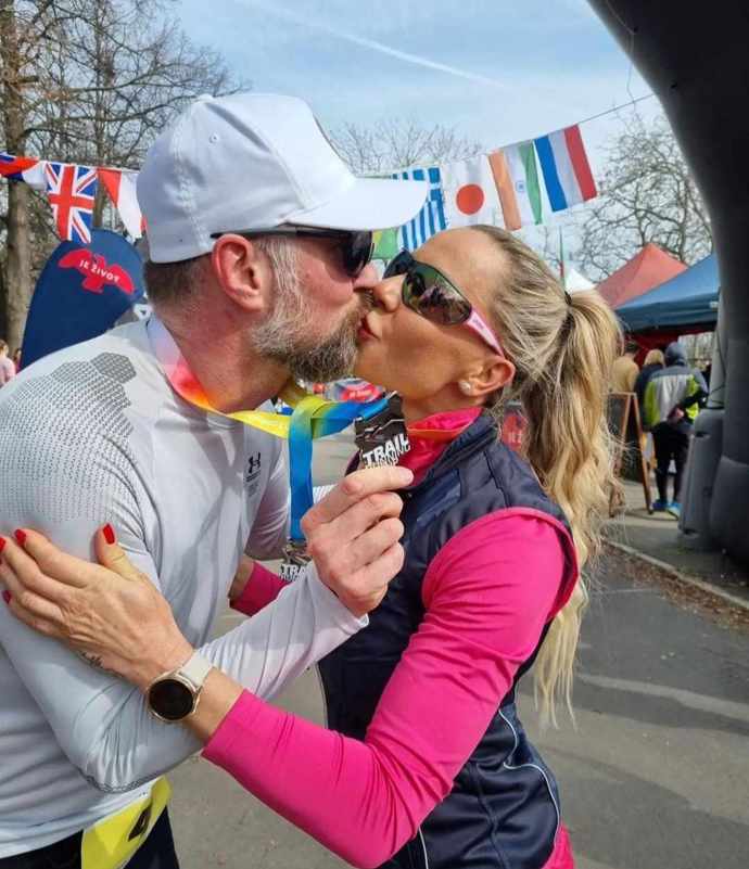 Petr Vágner a Silvie Vlčková týdně naběhají až 140 kilometrů. 