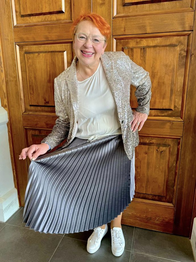 Mirka van Gils Slavíková může být skutečnou inspirací pro ženy 60+.