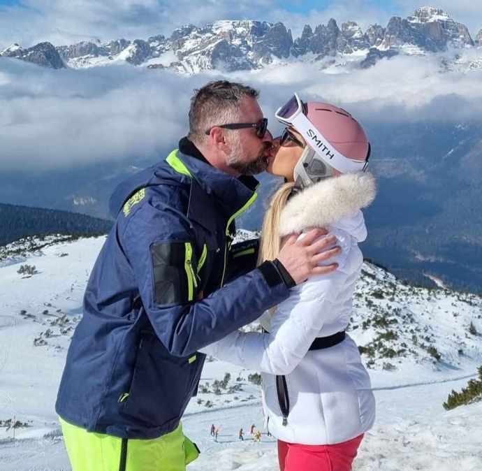 Petr Vágner a Silvie Vlčková během jejich letošní italské dovolené.