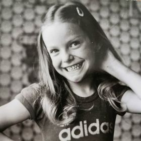 Takhle Dagmar vypadala jako roztomilá malá holčička. Její úsměv se s roky nezměnil. 