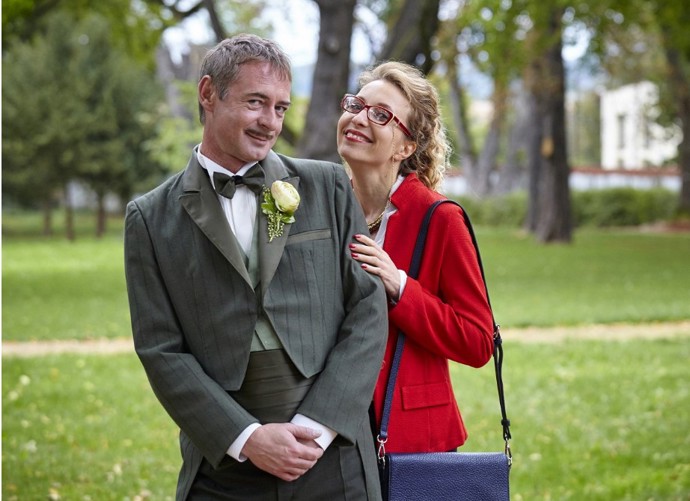 Jiří Dvořák jako vodník Bubla v pohádce Strašidla.