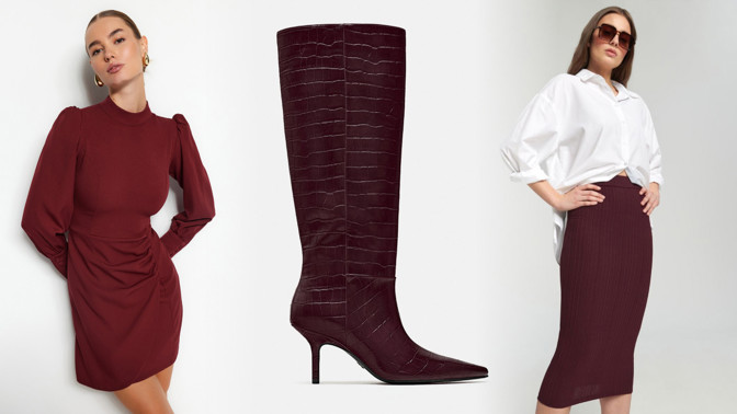 Rudá střídá červenou: Barva burgundského vína je novým módním odstínem roku 2024