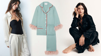 Z postele rovnou na večírek aneb Pyžamové sety, které unosíte i ve městě. Stačí přidat svetřík, pásek nebo džíny