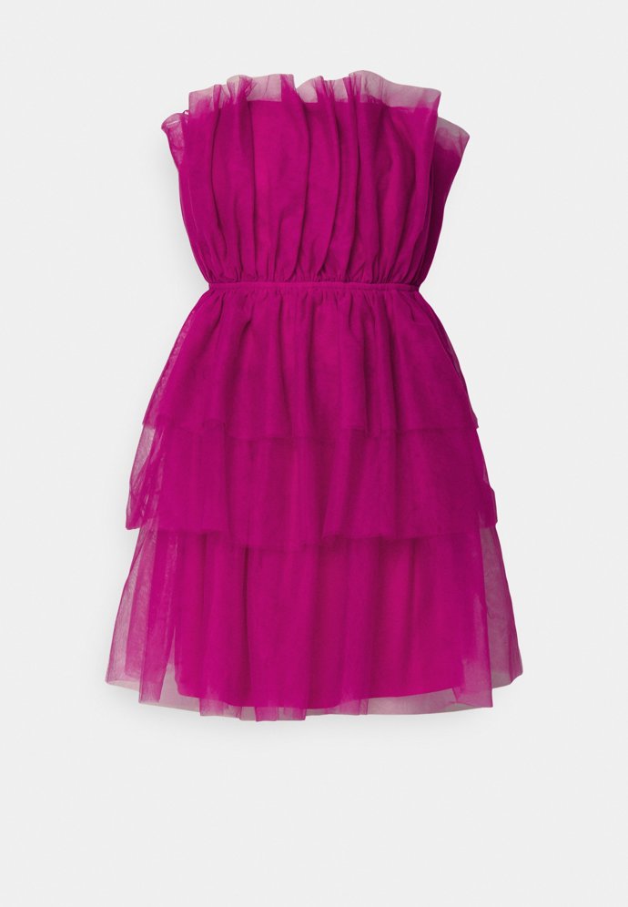 Tylové nabírané minišaty, Gina Tricot, 1 379 Kč