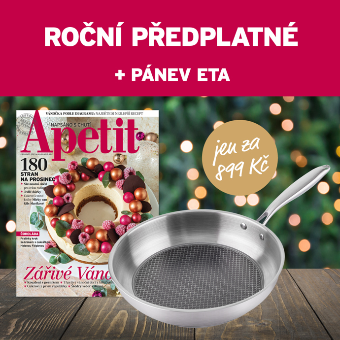Časopis Apetit je psán s opravdovou chutí a vášní pro jídlo.
