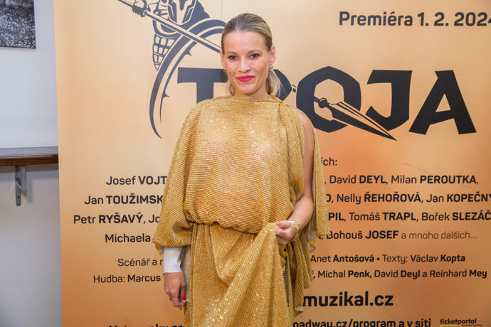 Talentovaná Michaela Gemrotová.