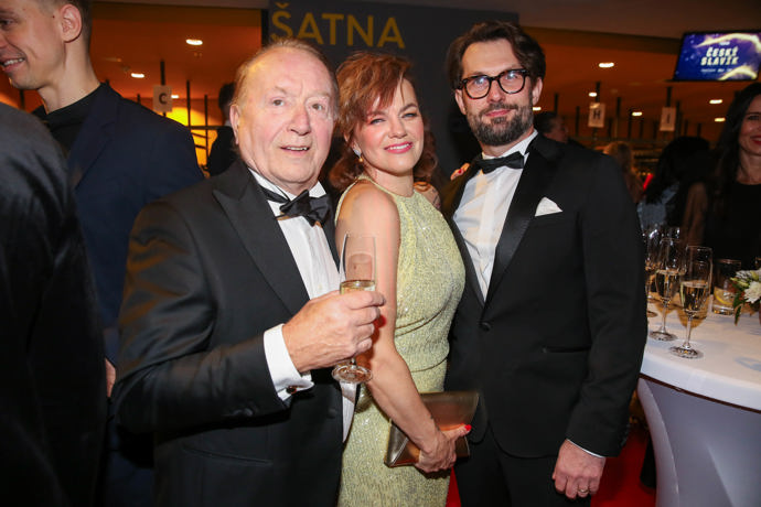 Petr Janda, Marta Verner a její manžel Miroslav Verner.