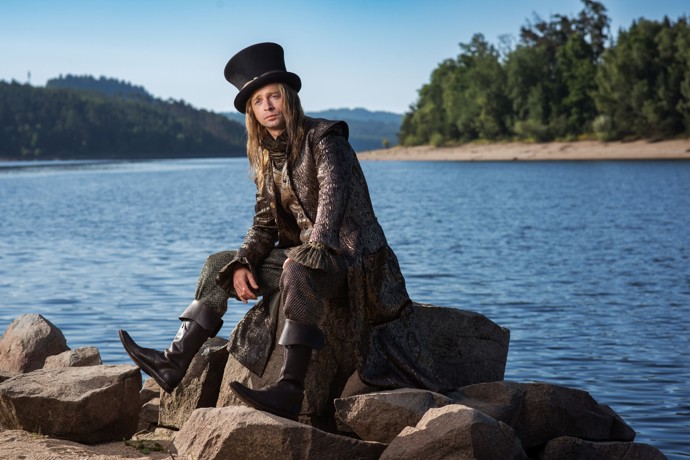 Lukáš Příkazký jako vodník 
v pohádce Klíč svatého Petra.