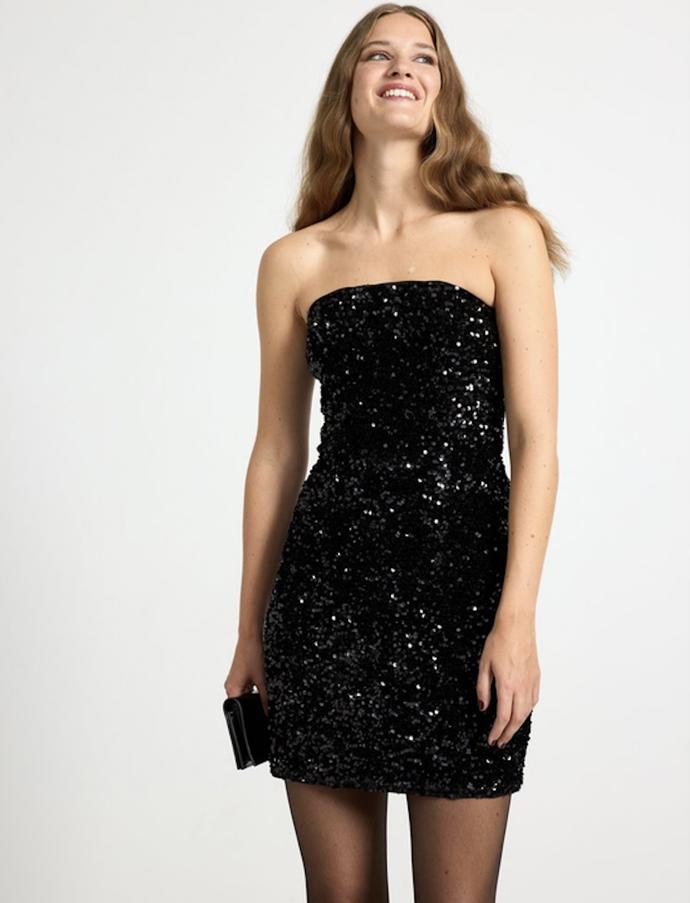 Flitrové minišaty, Lindex, 1 299 Kč