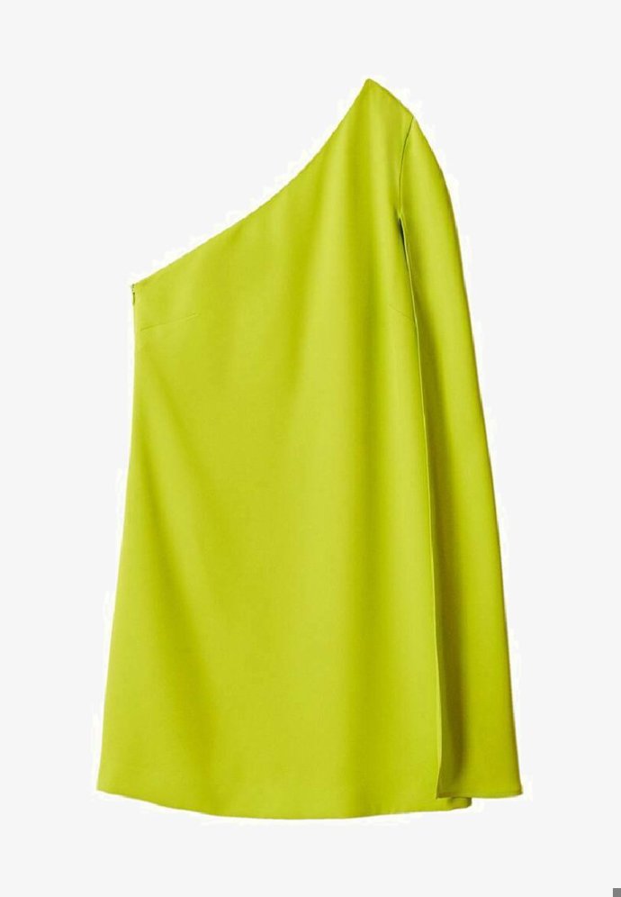 Asymetrické šaty s širokým rukávem, Mango, 1 399 Kč