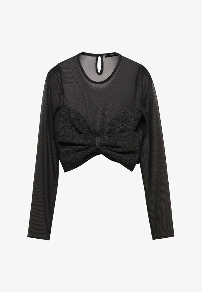 Top s mašlí, Mango, 799 Kč