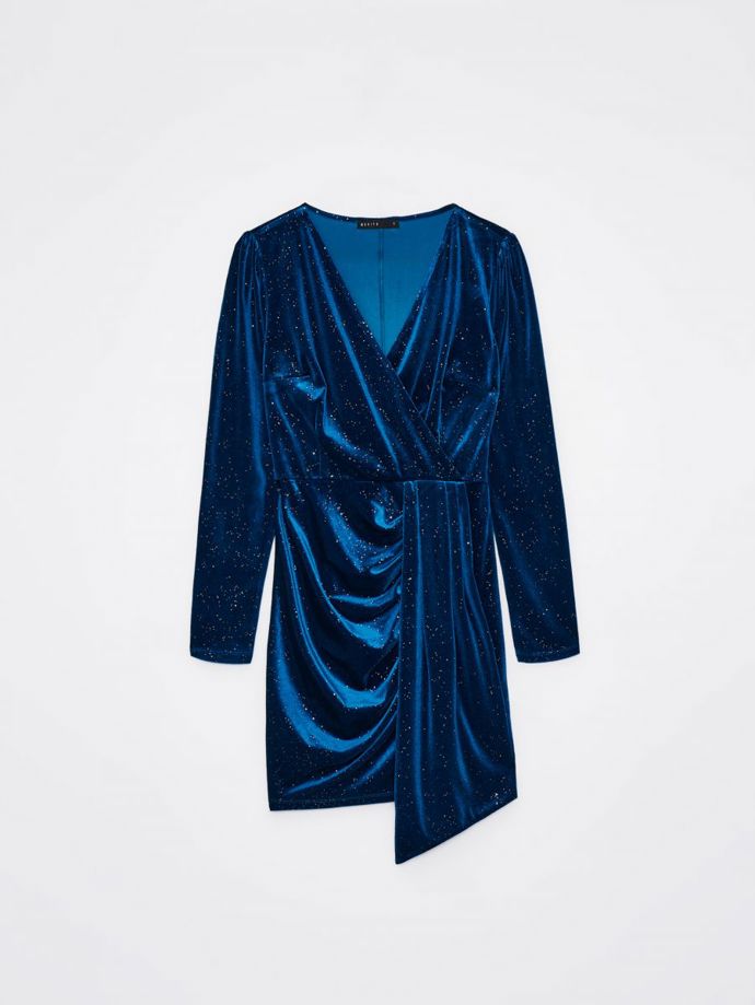 Sametové minišaty, Mohito, 799 Kč