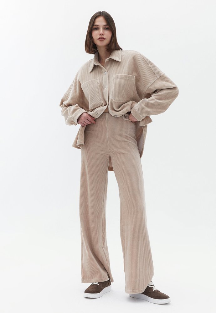 Manšestrový set, OXXO, košile 1 679 Kč, kalhoty, 1 679 Kč