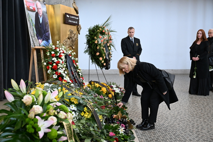Dana Batulková se rozloučila s Ladislavem Županičem.