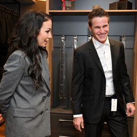 Miroslav Dopita tvoří s Agátou Hanychovou krásný pár.