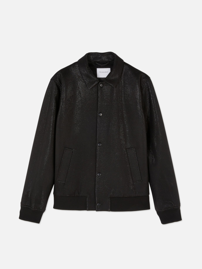 Pánská flitrová košilová bunda, Primark, 1170 Kč.