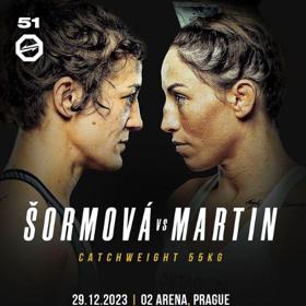 Magda Šormová se utká s Američankou Mallory Martin. 