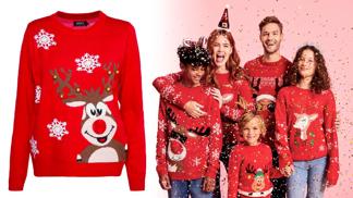 Dost bylo sobů a jelenů, letos frčí na vánočních svetrech motiv jezevčíka