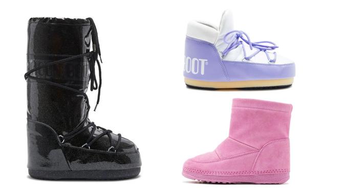 Dámské sněhule nepromokavé: Legendární Moon Boots, které unosíte na horách i ve městě