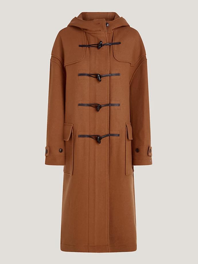 Dlouhý kabát s kapucí, Tommy Hilfiger, 10 490 Kč