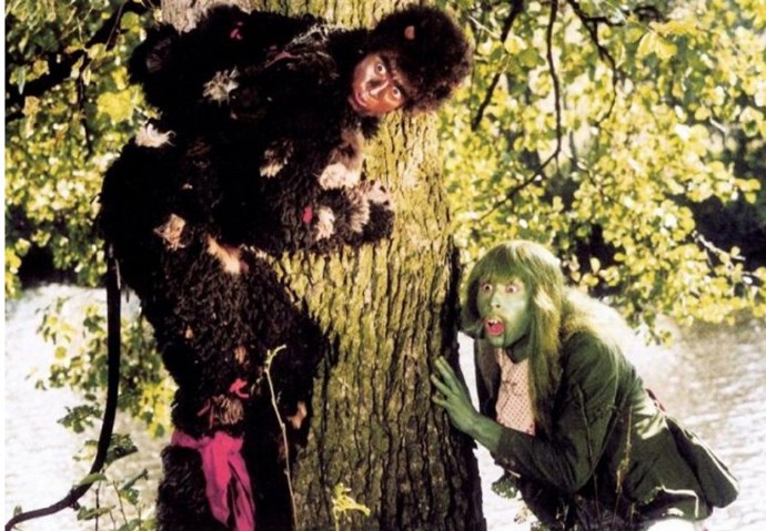 Jakub Zindulka v pohádce Princezna ze mlejna kamarádí s čertem v podání Yvetty Blanarovičové.