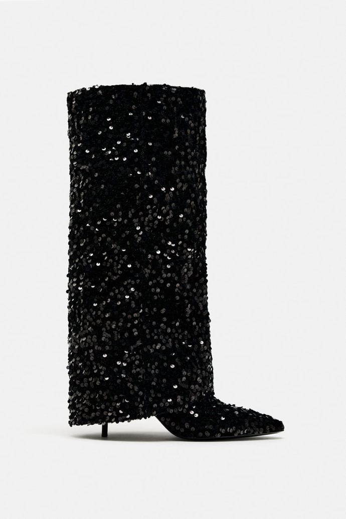 Kozačky s odnímatelným návlekem, Zara, 2 299 Kč