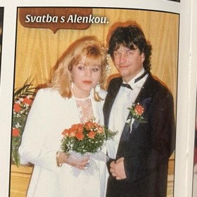 Stanislav Hložek se svou druhou ženou Alenou.