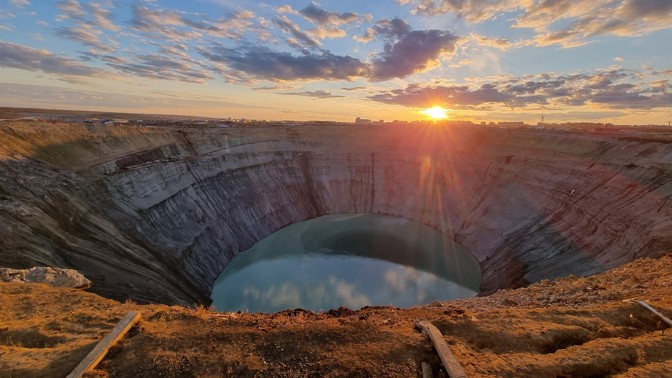 diamantový důl Mir