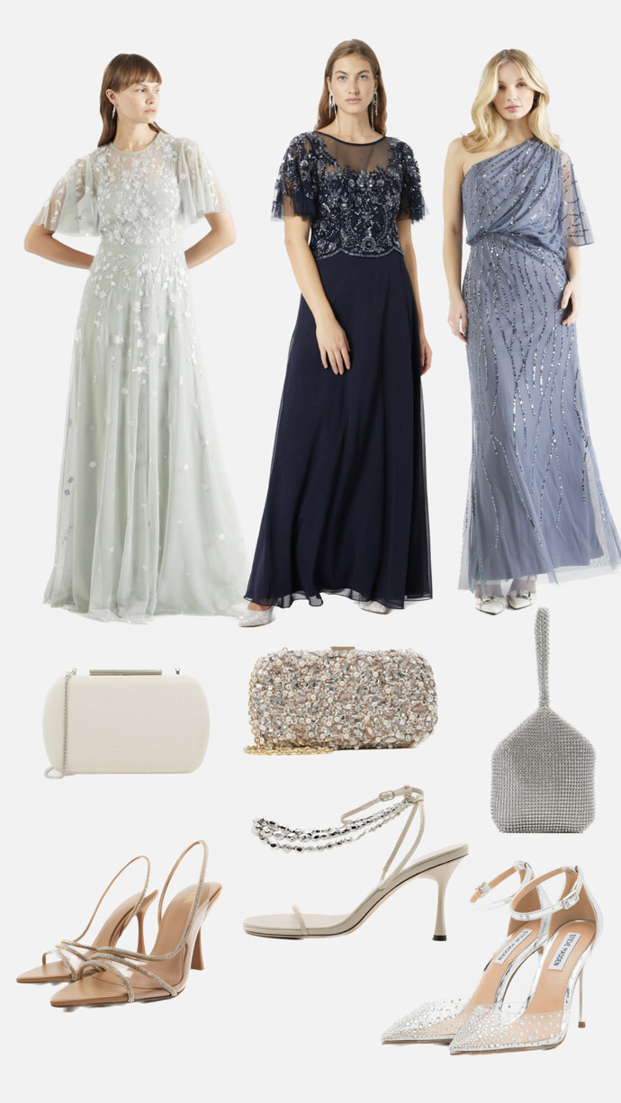 Klasické plesovky. Styling s doplňky připravila Nikola Marková.