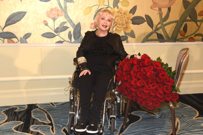 Marika Gombitová na tiskové konferenci v Praze v roce 2023.