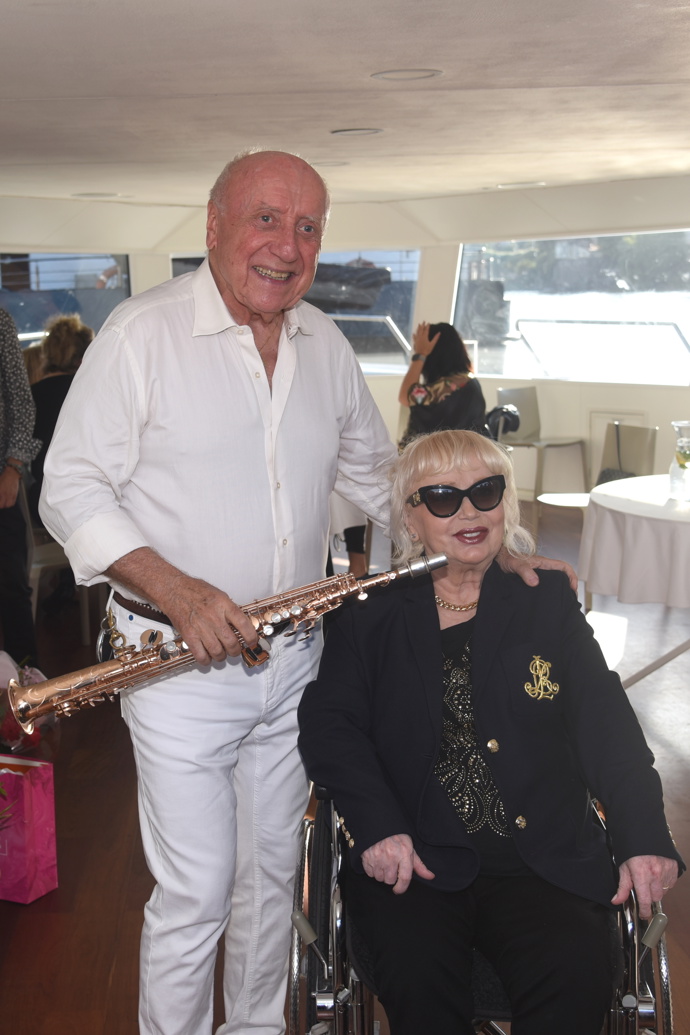 Mezi přátele Mariky Gombitové patří i saxofonista Felix Slováček.