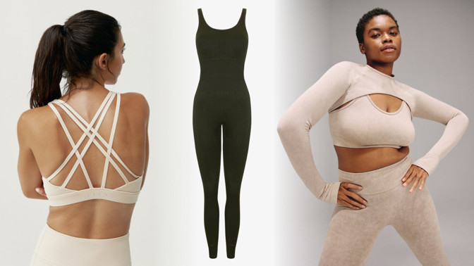 Hubněte v krásném oblečení: Našli jsme pro vás sportovní legíny, široké a pohodlné kalhoty i podprsenkové sety
