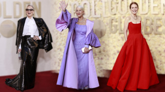 Dámy 60+ na Zlatých glóbech: Meryl Streep ve flitrech, Helen Mirren jako levandulová víla a Julianne Moore v ikonické rudé