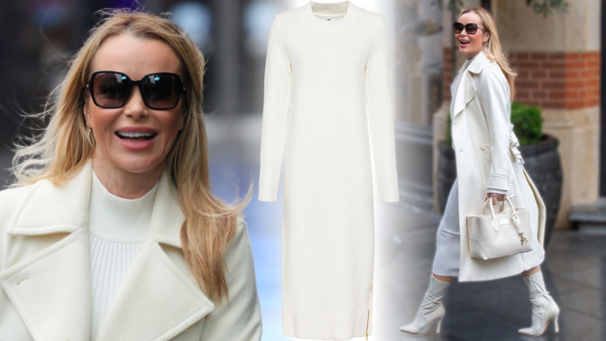Outfit pro ženy 50+: Nebojte se bílé, takhle stylově ji v zimě nosí Amanda Holden