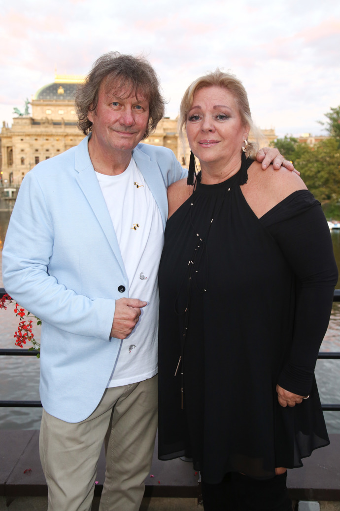 Stanislav Hložek s manželkou Alenou.