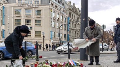FOTO: Pieta ke dni památky Jana Palacha.