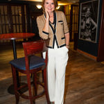 Na kombinace béžové a bílé nedá Hana Heřmánková dopustit.