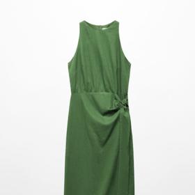 Drapované šaty bez rukávů, Mango, 1 299 Kč