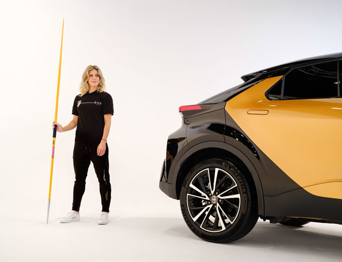 Oštěpařka Nikola Ogrodníková říká, že k jejímu povolání je nutné mít také výkonný vůz.