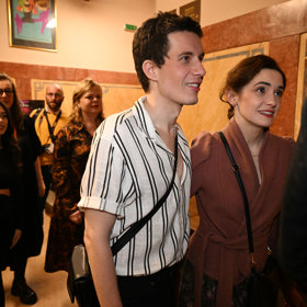 Daniel Krejčík si užíval premiéru.