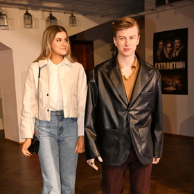 Natálie Jirásková s partnerem Adamem Mišíkem.