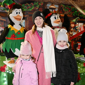Bára Jánová svou rodinu vzala do Winter Wonderlandu.