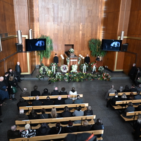 Poslední rozloučení s Norbertem Lichým.