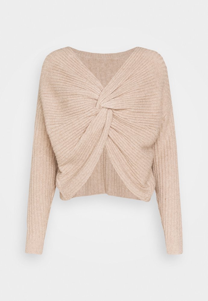 Vrapovaný překřížený pulovr, Pieces, 1 100 Kč